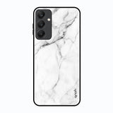 Modern White Marble Samsung Galaxy A25 5G Glass Back Cover Online