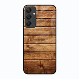 Wooden Planks Samsung Galaxy A25 5G Glass Back Cover Online