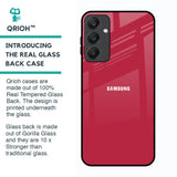 Solo Maroon Glass case for Samsung Galaxy A25 5G