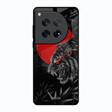 Red Moon Tiger Oneplus 12 Glass Back Cover Online