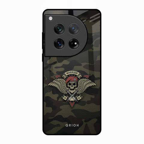 Army Warrior Oneplus 12 Glass Back Cover Online