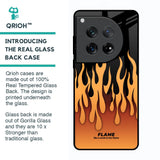 Fire Flame Glass Case for Oneplus 12