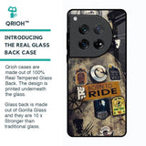 Ride Mode On Glass Case for Oneplus 12