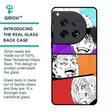 Anime Sketch Glass Case for Oneplus 12