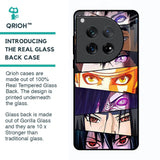 Anime Eyes Glass Case for Oneplus 12