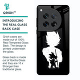 Monochrome Goku Glass Case for Oneplus 12