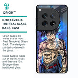 Branded Anime Glass Case for Oneplus 12