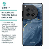 Deep Ocean Marble Glass Case for Oneplus 12