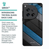 Multicolor Wooden Effect Glass Case for Oneplus 12