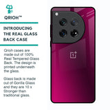 Pink Burst Glass Case for Oneplus 12