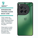 Green Grunge Texture Glass Case for Oneplus 12