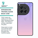 Lavender Gradient Glass Case for Oneplus 12