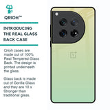 Mint Green Gradient Glass Case for Oneplus 12