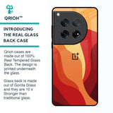 Magma Color Pattern Glass Case for Oneplus 12