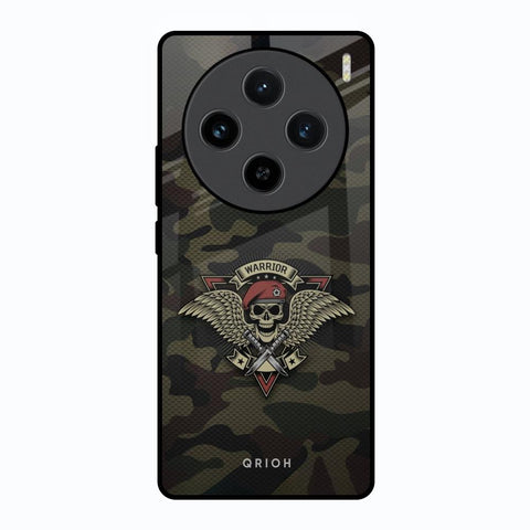 Army Warrior Vivo X100 5G Glass Back Cover Online