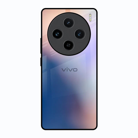Blue Mauve Gradient Vivo X100 5G Glass Back Cover Online