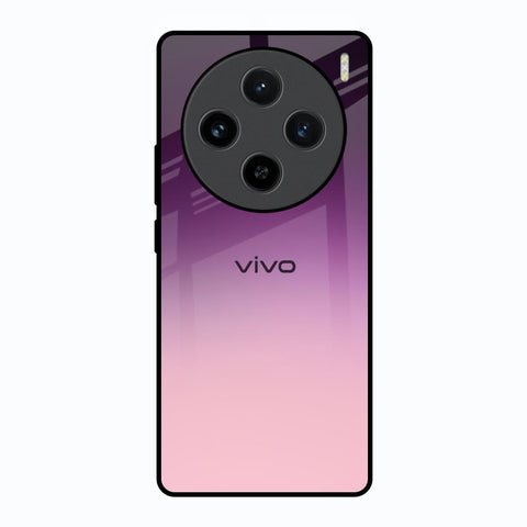 Purple Gradient Vivo X100 5G Glass Back Cover Online