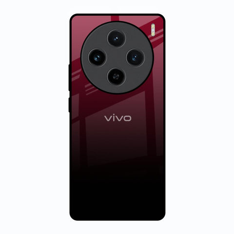 Wine Red Vivo X100 5G Glass Back Cover Online