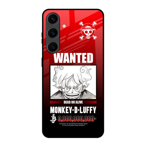Luffy Wanted Samsung Galaxy S24 Plus 5G Glass Back Cover Online
