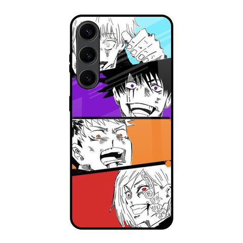 Anime Sketch Samsung Galaxy S24 Plus 5G Glass Back Cover Online