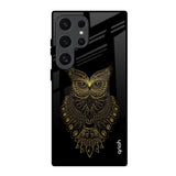 Golden Owl Samsung Galaxy S24 Ultra 5G Glass Back Cover Online