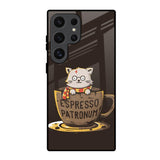 Tea With Kitty Samsung Galaxy S24 Ultra 5G Glass Back Cover Online