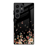 Floating Floral Print Samsung Galaxy S24 Ultra 5G Glass Back Cover Online