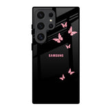 Fly Butterfly Samsung Galaxy S24 Ultra 5G Glass Back Cover Online