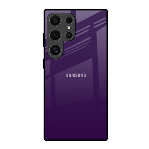 Dark Purple Samsung Galaxy S24 Ultra 5G Glass Back Cover Online