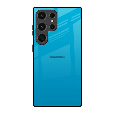 Blue Aqua Samsung Galaxy S24 Ultra 5G Glass Back Cover Online