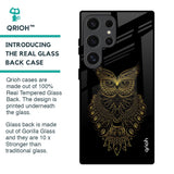 Golden Owl Glass Case for Samsung Galaxy S24 Ultra 5G