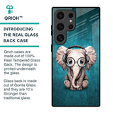 Adorable Baby Elephant Glass Case For Samsung Galaxy S24 Ultra 5G