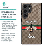 Blind For Love Glass Case for Samsung Galaxy S24 Ultra 5G