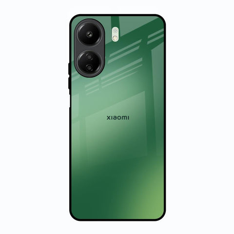 Green Grunge Texture Redmi 13C Glass Back Cover Online