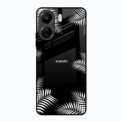 Zealand Fern Design Redmi 13C Glass Back Cover Online