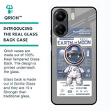 Space Flight Pass Glass Case for Redmi 13C