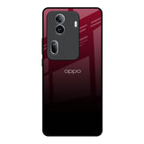 Wine Red Oppo Reno11 Pro 5G Glass Back Cover Online