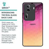 Geometric Pink Diamond Glass Case for Oppo Reno11 Pro 5G