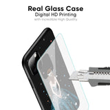 Queen Of Fashion Glass Case for Apple iPhone 8 Plus