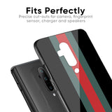 Vertical Stripes Glass Case for OnePlus 10T 5G