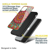 Elegant Mandala Glass Case for Apple iPhone 8 Plus