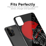Red Moon Tiger Glass Case for Apple iPhone XR