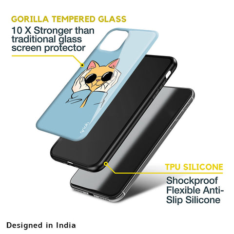 Adorable Cute Kitty Nothing Phone (1) Glass Back Cover - Flat 35% Off On Nothing  Phone (1) Glass Covers –