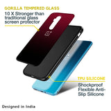 Wine Red Glass Case For OnePlus Nord N20 SE