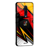 Race Jersey Pattern Glass Case For OnePlus 7T Pro