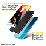 Race Jersey Pattern Glass Case For OnePlus 7