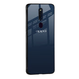 Overshadow Blue Glass Case For Oppo F19