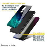 Winter Sky Zone Glass Case For OPPO F21 Pro 4G