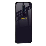 Deadlock Black Glass Case For Oppo F19