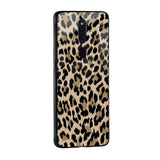 Leopard Seamless Glass Case For Oppo A33
